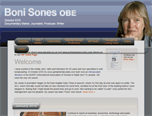 Tablet Screenshot of bonisonesproductions.com